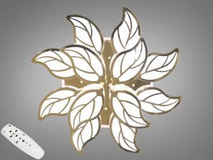 Світлодіодна LED люстра з діммером і кольоровою підсвіткою 180W