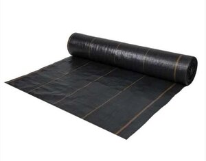 Агротканина чорна 110 г/м². Ширина 0.4м, 0.6м, 0.8м, 1м, 1.6м, 3.2м