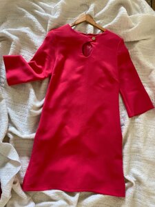 Сукня міді рівного крою на підкладі