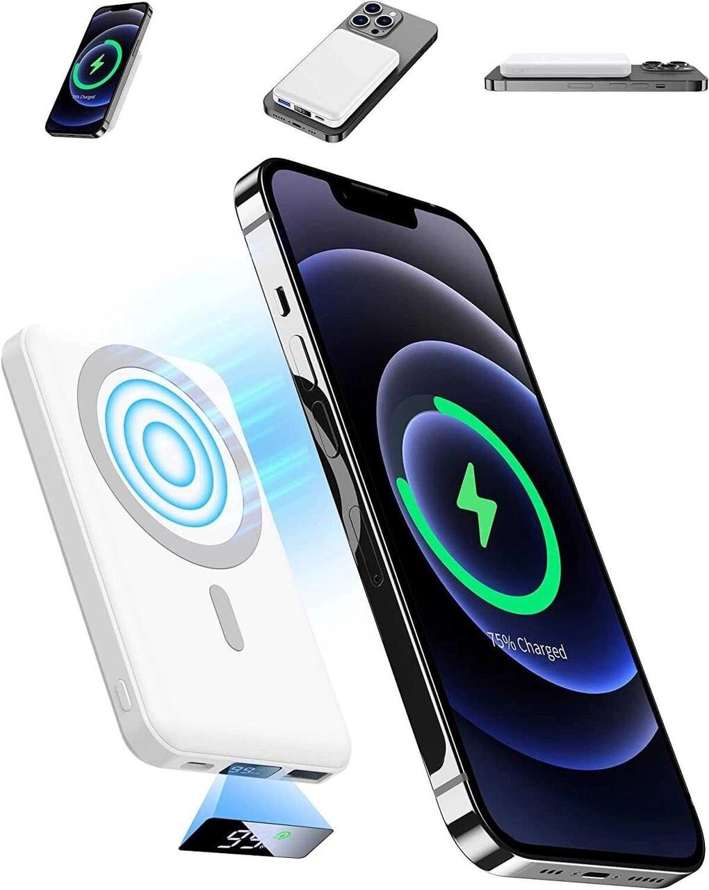 Power Bank 10000 мА·год 15 Вт magsafe USB-C iPhone 12/13/14 повербанк від компанії Artiv - Інтернет-магазин - фото 1