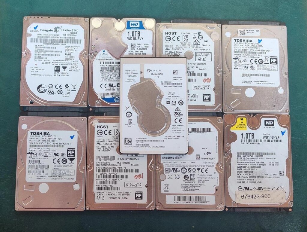 Сильні диски HDD 2.5", 1000Gb (1Tb) SATA III без помилок з безкоштовними. Dost. від компанії Artiv - Інтернет-магазин - фото 1