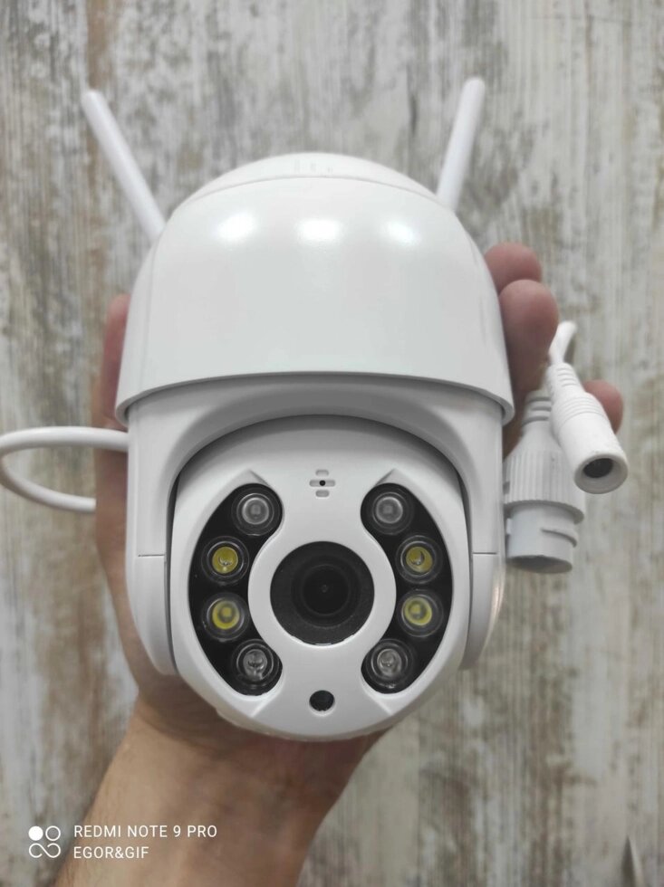 Вулична камера 3mp PTZ Wi-Fi ICsee відеоспостереження ротації від компанії Artiv - Інтернет-магазин - фото 1