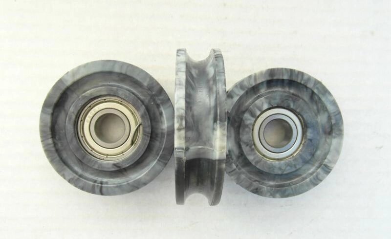 Ролик каретки дверей шахти d 70 з підшипником для кабіни двері 320 кг. від компанії ТОВ "Інструмент" - фото 1