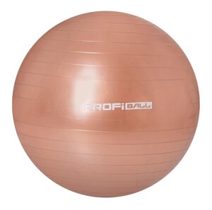 М'яч для фітнесу (фітбол) Profit 65 см М0276 brown