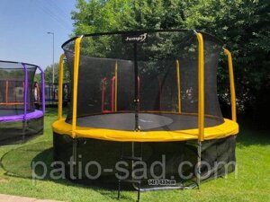 Батут спортивний Tima Sport Jumpi 14 FT 430/435 см. Відео!