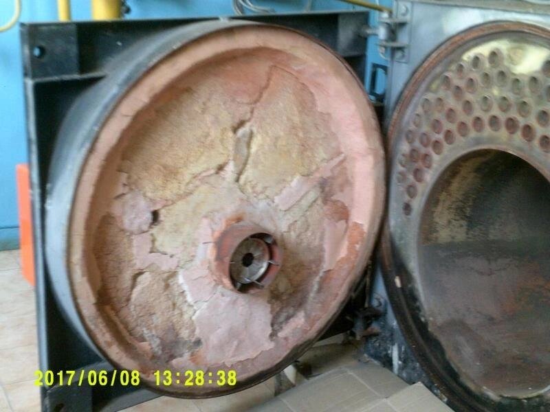 Футеровка дверей котла Колві від компанії SERVICE-CLUB - фото 1