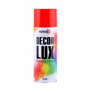 Фарба акрилова Nowax Spray 450мл сигнальний червоний