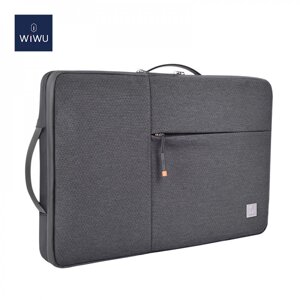 Сумка для ноутбука WiWU Alpha Double Layer Sleeve Bag 13.3"14" чорна