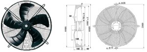 Вентилятори 6D-800-S-G