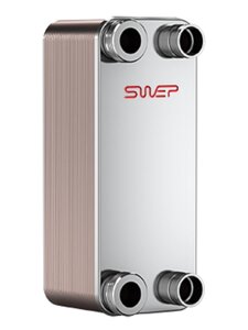 Пластинчастого теплообмінник SWEP В10Tx10 / 1P-SC-S