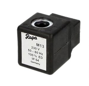 Електромагнітна котушка для клапанів Rapa M13 220V 100% 8W IP54