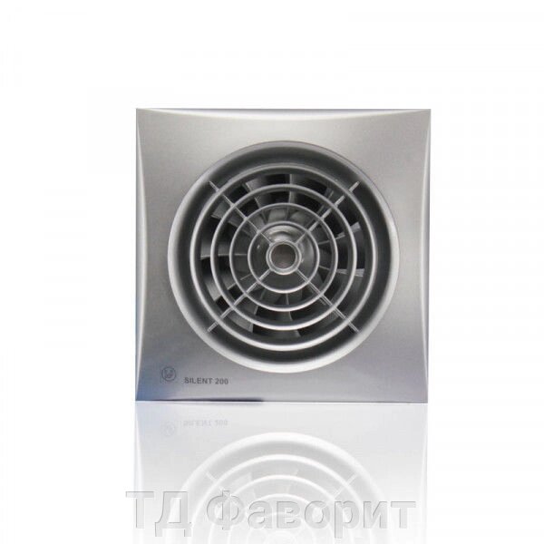 Витяжний вентилятор soler &amp; palau silent-200 CZ silver - переваги