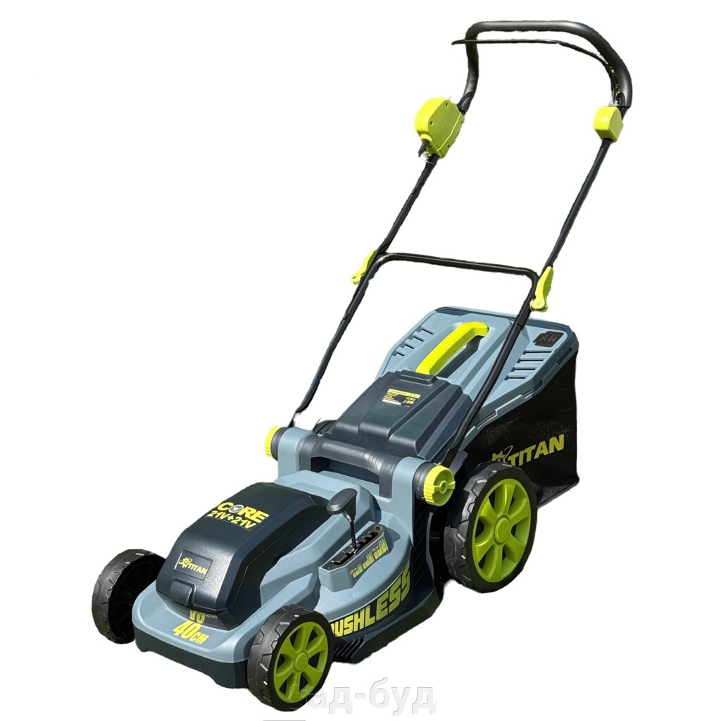 Газонокосарка акумуляторна TITAN PLM4040B-CORE Brushless SYSTEM CORE 21 від компанії Сад-буд - фото 1