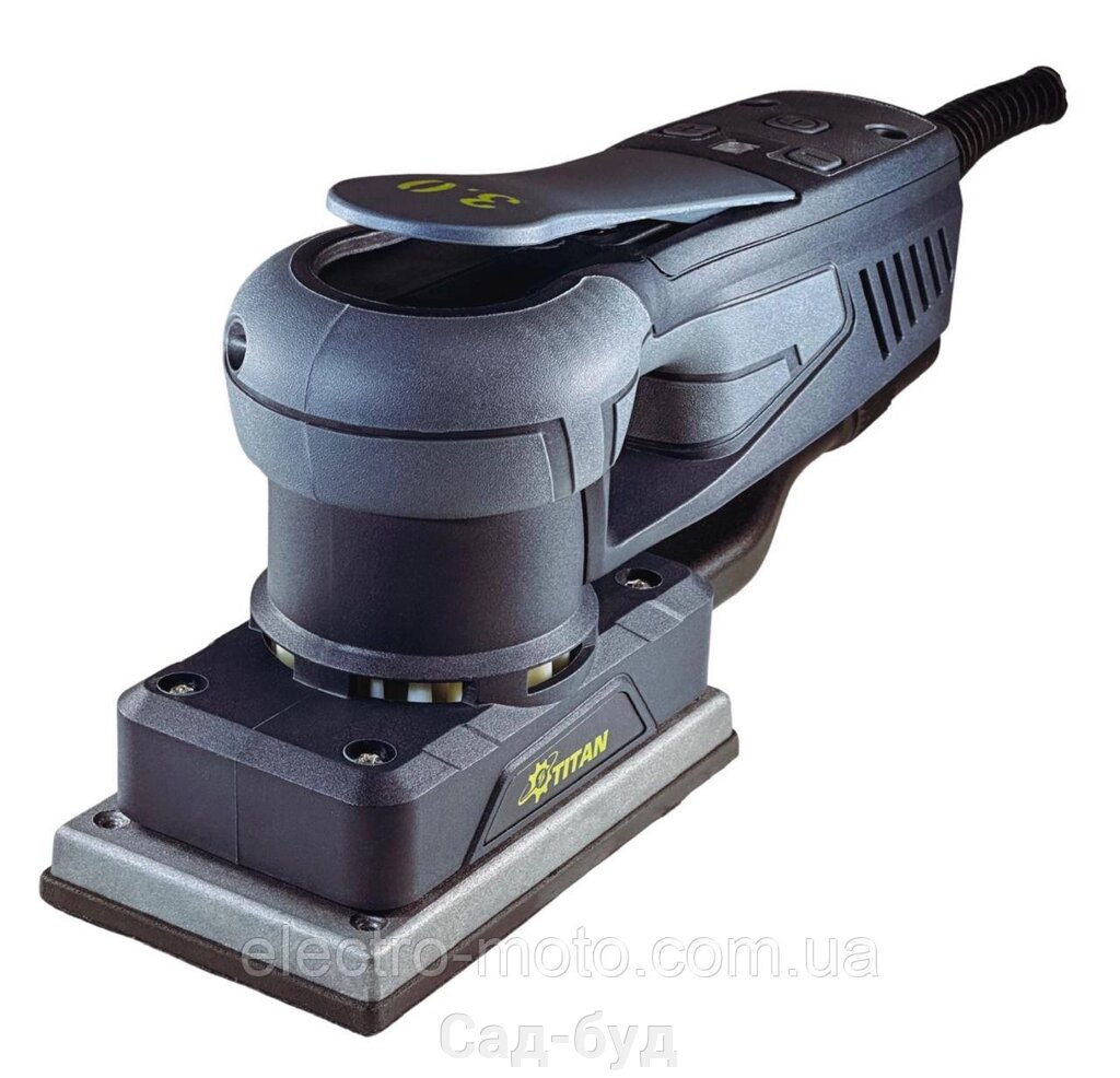Шліфувальна ексцентрикова машина прямої дії TITAN PPSM3-133 EC Brushless (Професійна серія) від компанії Сад-буд - фото 1