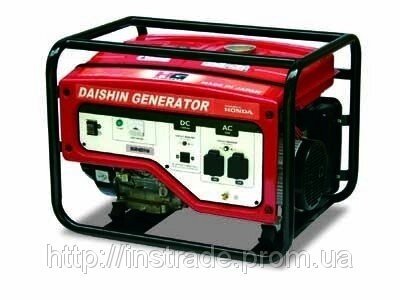 Бензиновий генератор Daishin SGB 4001 Ha від компанії instrade - фото 1