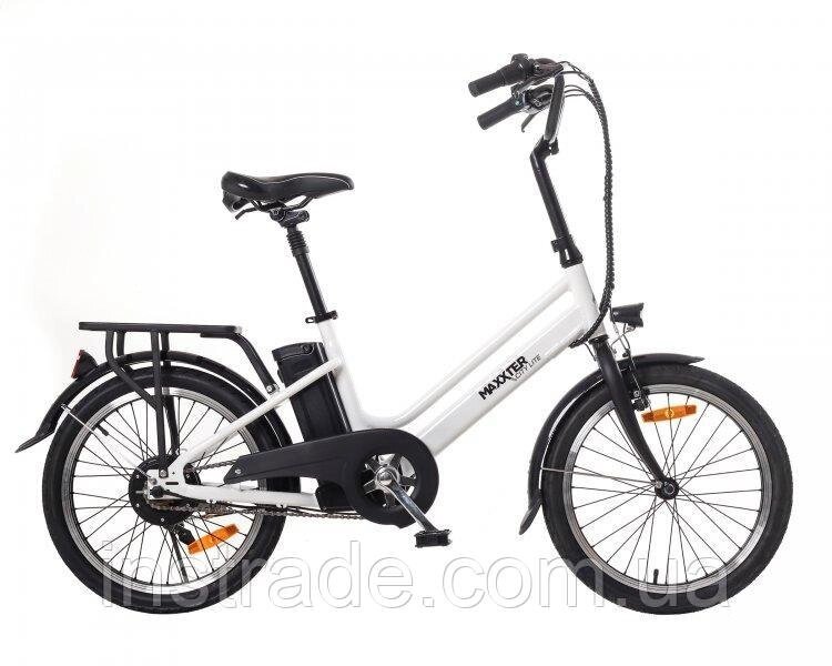 Електричний велосипед Maxxter CITY LITE (white) від компанії instrade - фото 1
