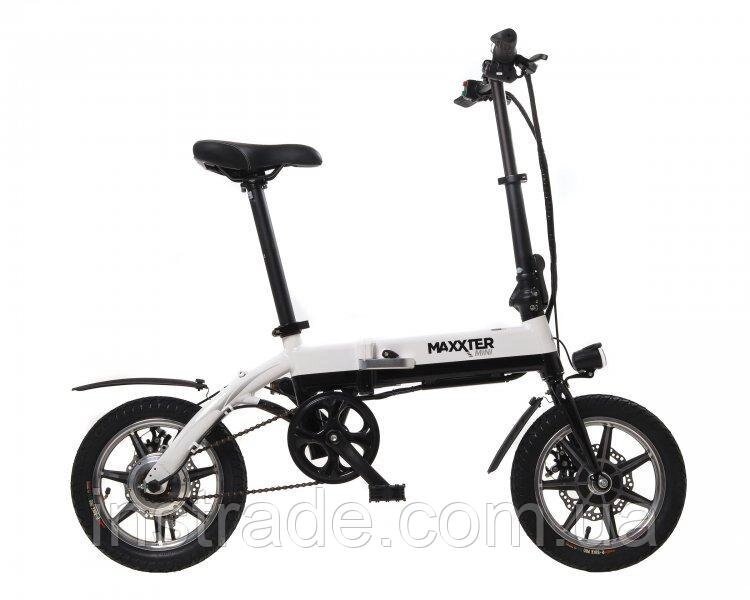 Електричний велосипед Maxxter MINI (black-white) від компанії instrade - фото 1