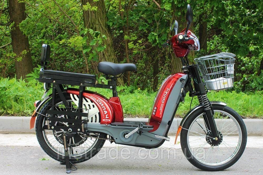 Електровелосипед Заря Силач (450W-60V) червоний від компанії instrade - фото 1