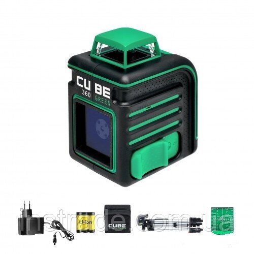 Нівелір лазерний ADA CUBE 360 Green Professional Edition від компанії instrade - фото 1