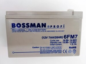 Акумулятор Bossman-profi 6FM7