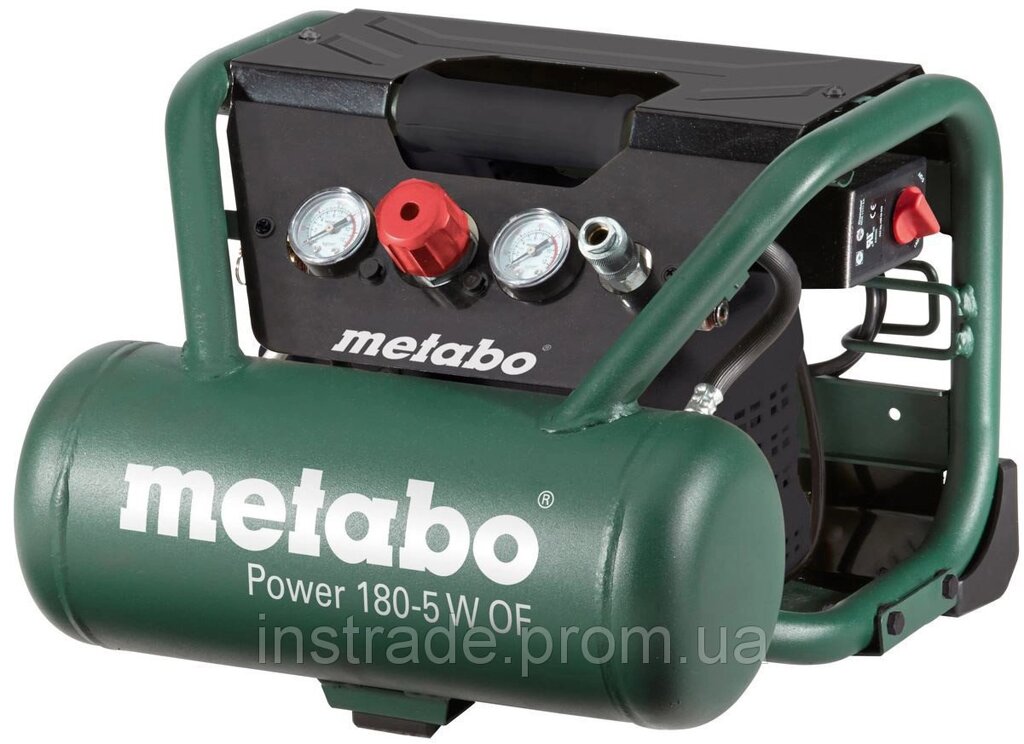 Поршневий компресор Metabo Power 180-5 W OF від компанії instrade - фото 1