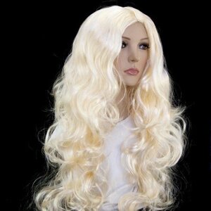 Перуку блондинки хвилястий Ренесанс,80 см