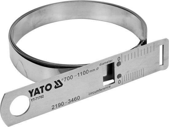 Циркометр для вимірювання довжини кола і діаметра YATO YT-71702 (Польща) від компанії Магазин інструменту та обладнання "Викрутки" - фото 1