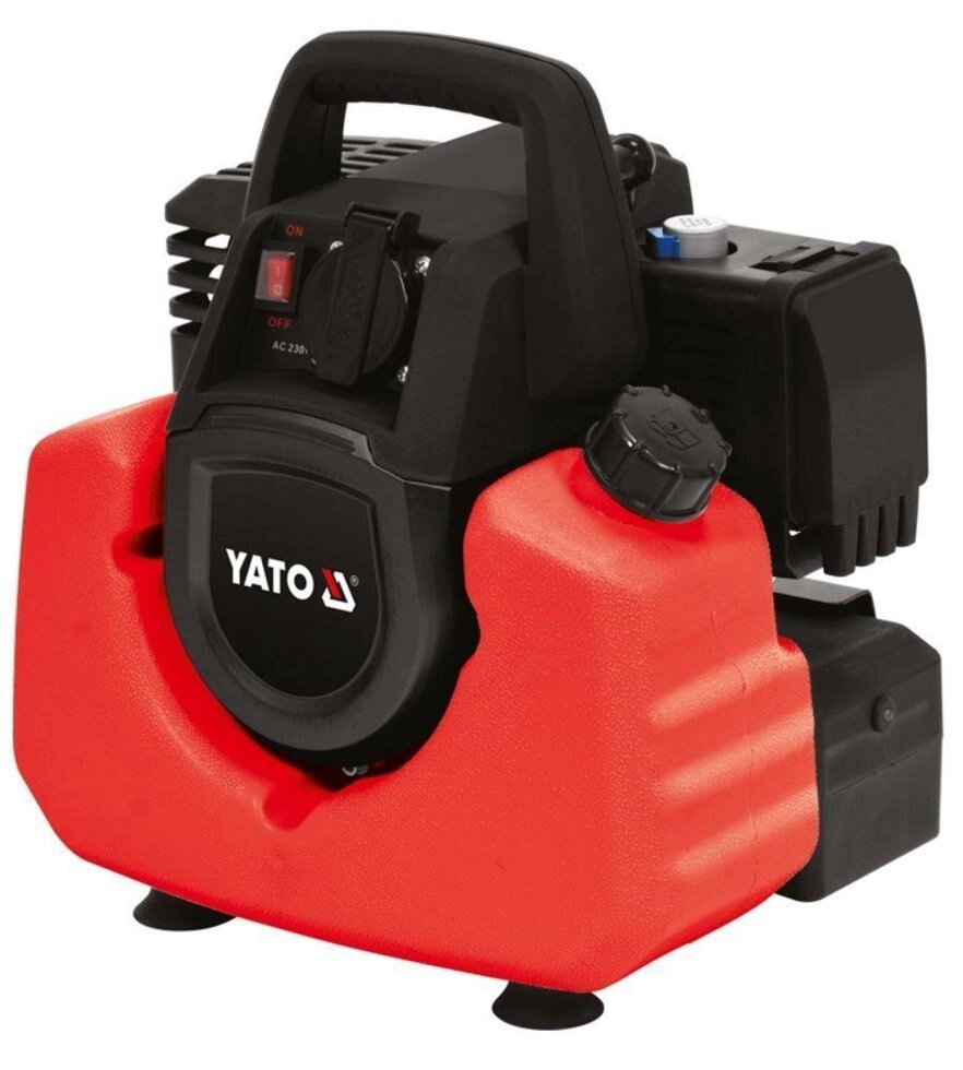Генератор електричного струму інверторний бензиновий YATO YT-85481 (Польща) від компанії Магазин інструменту та обладнання "Викрутки" - фото 1