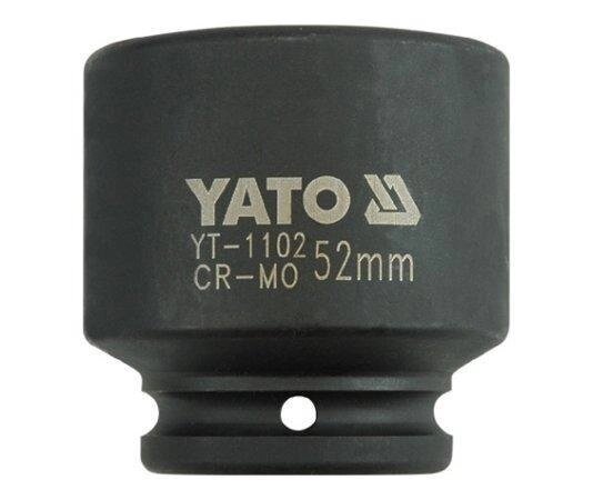 Головка торцева ударна 3/4" 52 мм YATO YT-1102 (Польща) від компанії Магазин інструменту та обладнання "Викрутки" - фото 1