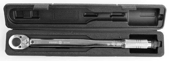 Ключ динамометричний 1/2" 28-210 Нм VOREL 57350 (Польща) від компанії Магазин інструменту та обладнання "Викрутки" - фото 1