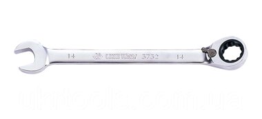 Ключ комбінований 16мм з тріскачкою KING TONY 373216M від компанії Магазин інструменту та обладнання "Викрутки" - фото 1