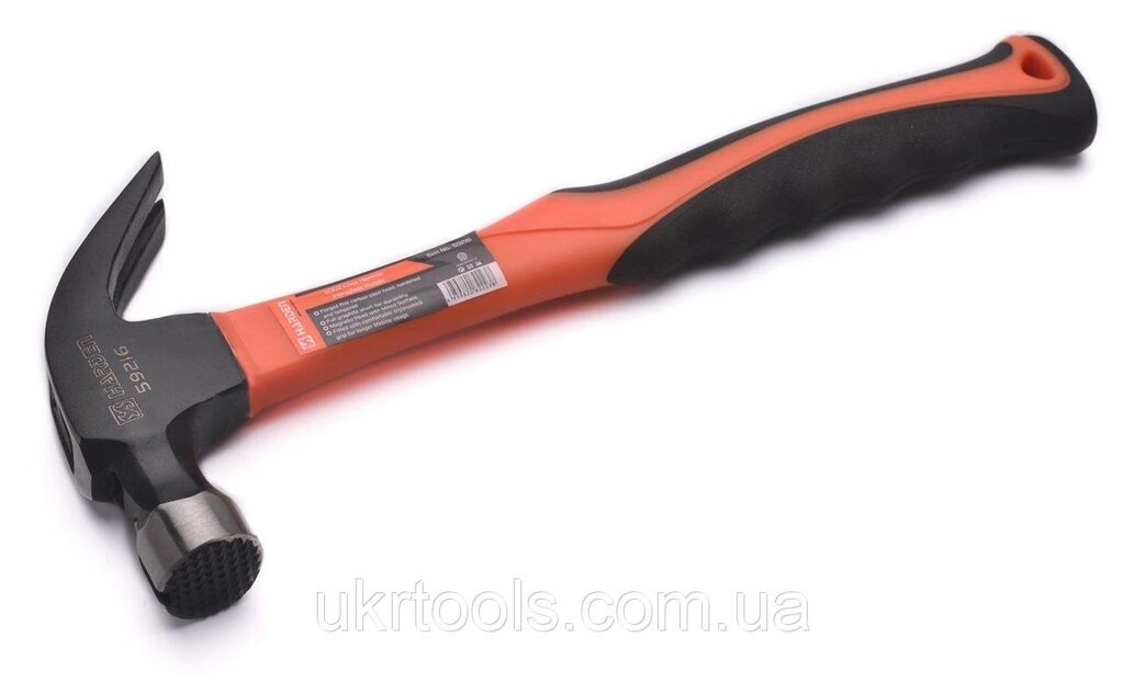 Молоток-обценьки 0,7 кг, ручка фіберглас Harden Tools 590216 від компанії Магазин інструменту та обладнання "Викрутки" - фото 1