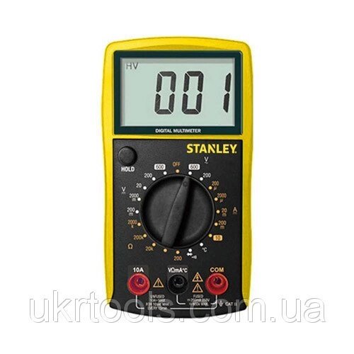 Мультиметр цифровий STANLEY STHT0-77364 (США / Китай) від компанії Магазин інструменту та обладнання "Викрутки" - фото 1
