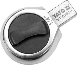 Головка динамометричного ключа (9-12 мм) 1/4" Yato YT-07870 (Польща)