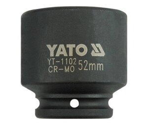 Головка торцева ударна 3/4" 52 мм YATO YT-1102 (Польща)