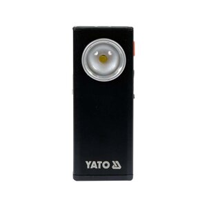 Ліхтар світлодіодний акумуляторний Li-Po 3.7 В (500 Lm) функ. повербанк на 1500 мАч Yato YT-08556 (Польща)