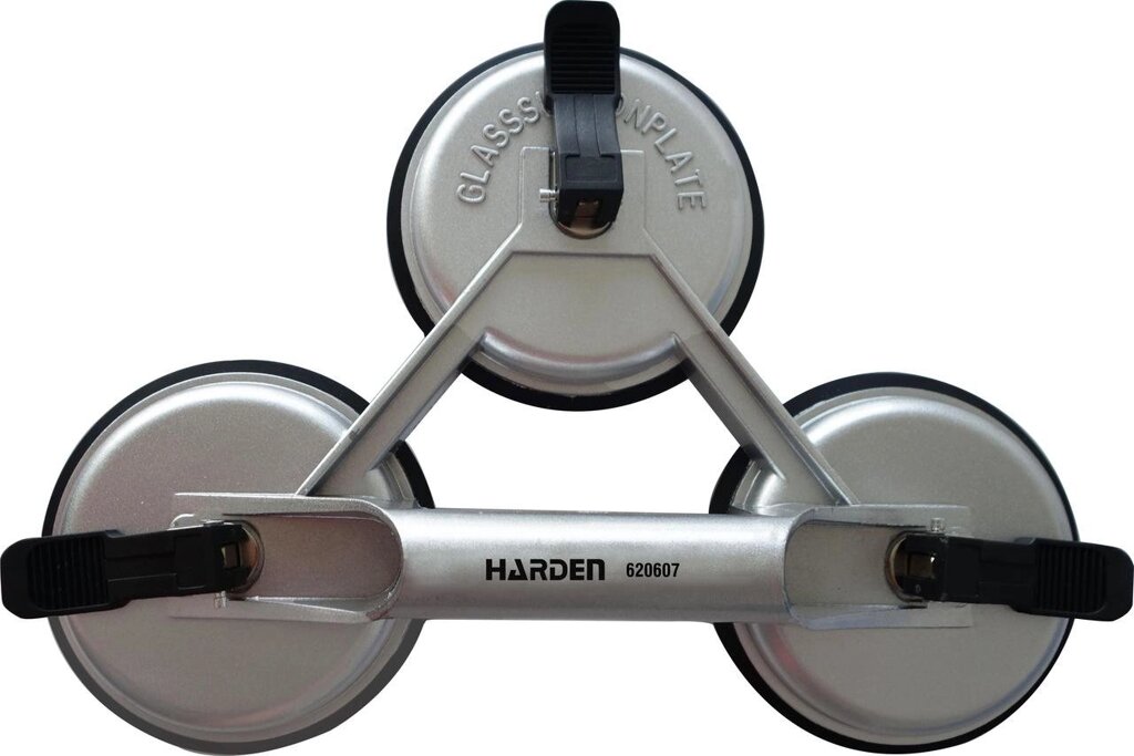 Професійний стеклос'емнік потрійний алюмінієвий посилений Harden Tools 620607 від компанії Магазин інструменту та обладнання "Викрутки" - фото 1