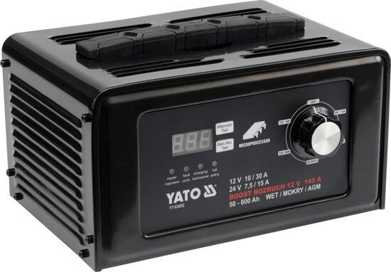 Пуско-зарядний пристрій YATO YT-83052 (Польща) від компанії Магазин інструменту та обладнання "Викрутки" - фото 1