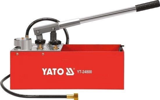 Ручний насос для обпресування YATO YT-24800 (Польща) від компанії Магазин інструменту та обладнання "Викрутки" - фото 1