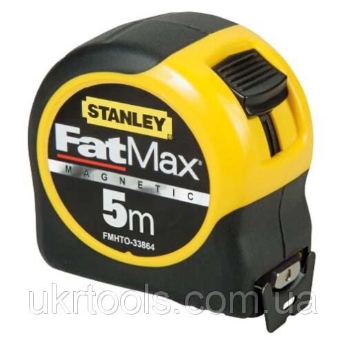 Рулетка вимірювальна магнітна STANLEY FMHT0-33864 (США) від компанії Магазин інструменту та обладнання "Викрутки" - фото 1