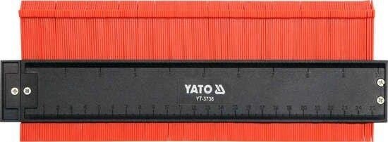 Шаблон для перенесення складних профілів 260 мм Yato YT-3736 (Польща) від компанії Магазин інструменту та обладнання "Викрутки" - фото 1