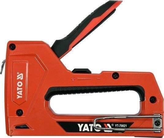 Степлер для скоб і цвяхів YATO YT-70021 (Польща) від компанії Магазин інструменту та обладнання "Викрутки" - фото 1