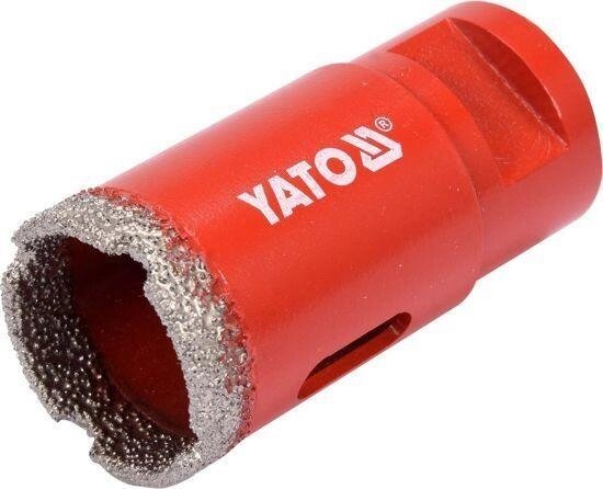 Свердло 30 мм по кераміці і гресу з алмазним напиленням YATO YT-60445 (Польща) від компанії Магазин інструменту та обладнання "Викрутки" - фото 1