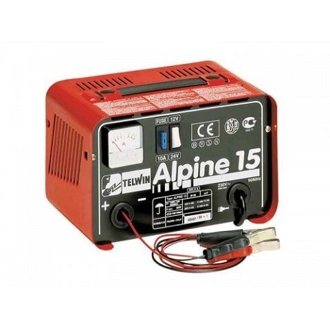 Зарядний пристрій ALPINE 15 230V 12-24V Telwin 807544 (Італія) від компанії Магазин інструменту та обладнання "Викрутки" - фото 1