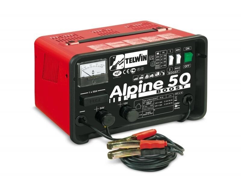 Зарядний пристрій Alpine 50 Boost Telwin 807548 (Італія) від компанії Магазин інструменту та обладнання "Викрутки" - фото 1