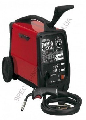 Зварювальний апарат для зварювання MIG-MAG TELMIG 150/1 Turbo Telwin 821052 (Італія) від компанії Магазин інструменту та обладнання "Викрутки" - фото 1