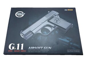 Дитячий іграшковий пістолет пружинний міні ТТ Galaxy G. 11