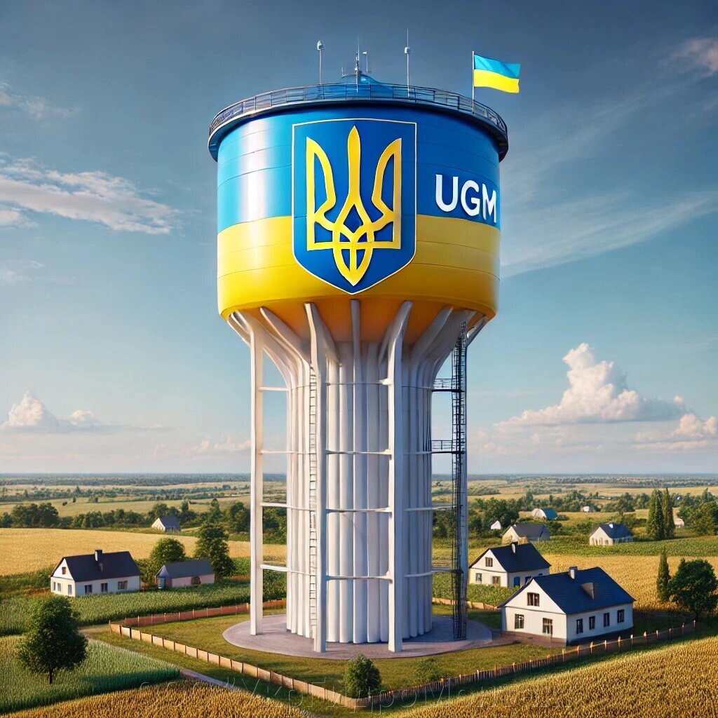 Проектування, виготовлення та монтаж сучасних водонапірних башт, резервуарів для зберігання води від компанії ТОВ "Укргідромонтаж" - фото 1