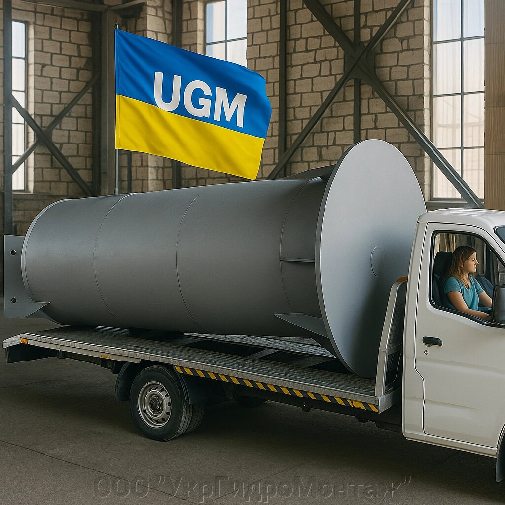 UGM створює якісні деталі опори, бак для водонапірних веж від компанії ТОВ "Укргідромонтаж" - фото 1
