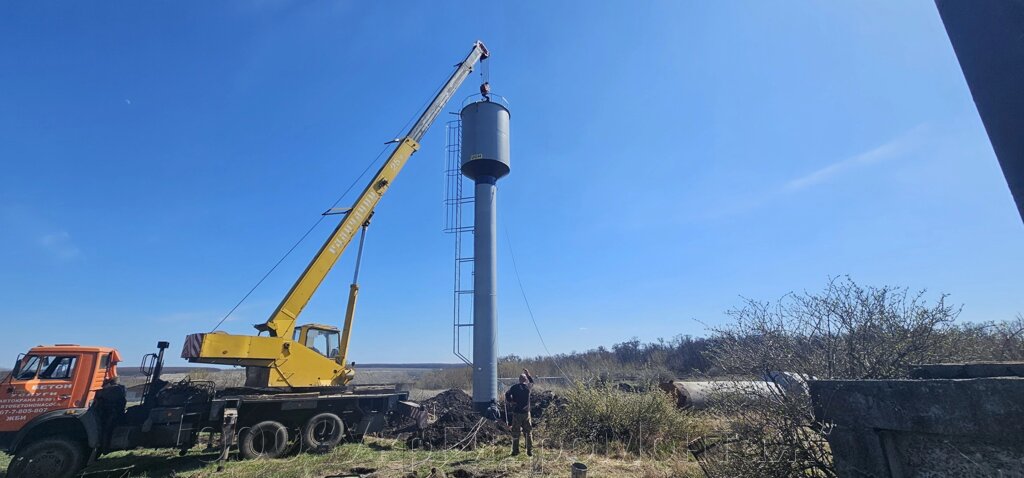Виготовлення водонапірних башт Рожновського від компанії ТОВ "Укргідромонтаж" - фото 1